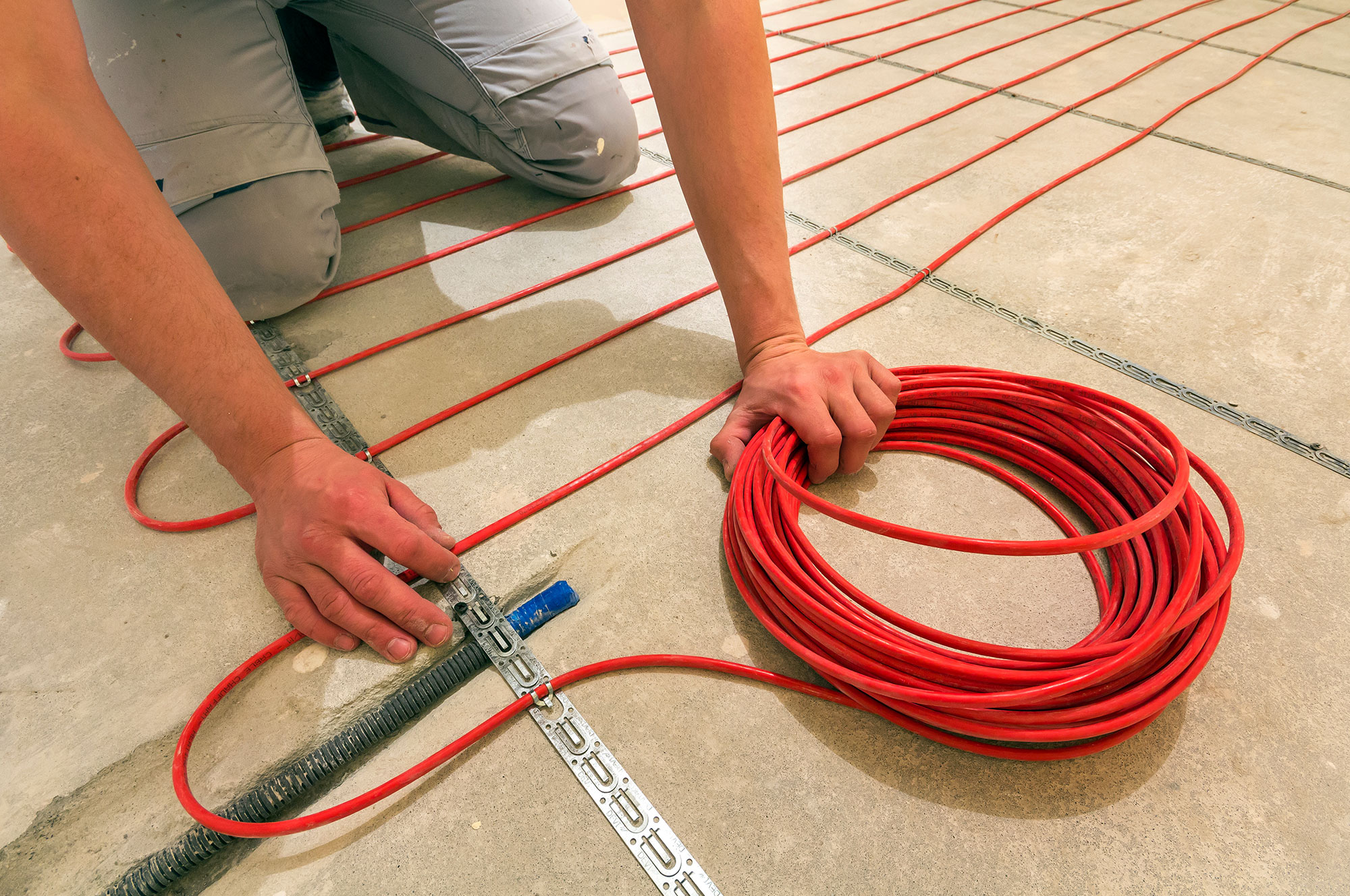 温水式床暖房設計・施工